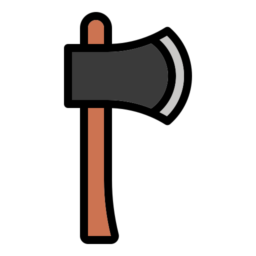 Axe Generic Outline Color icon