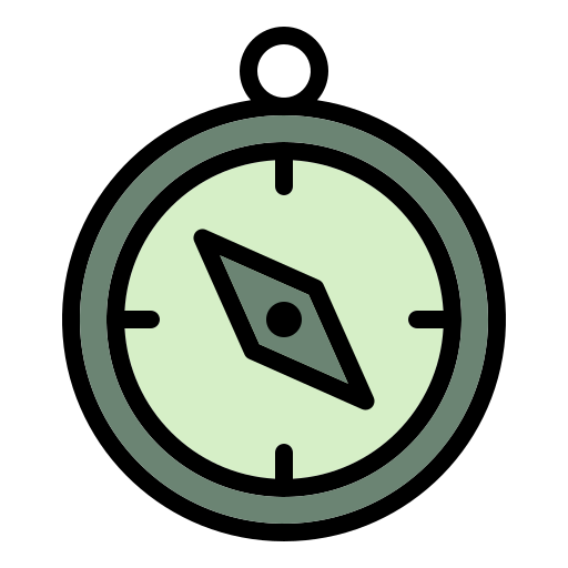 kompass Generic Outline Color icon