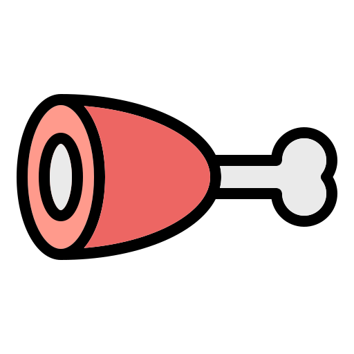 Drumstick Generic Outline Color icon