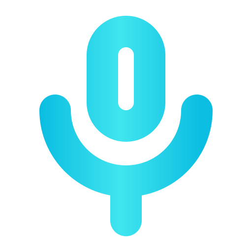 Microphone Generic Gradient icon