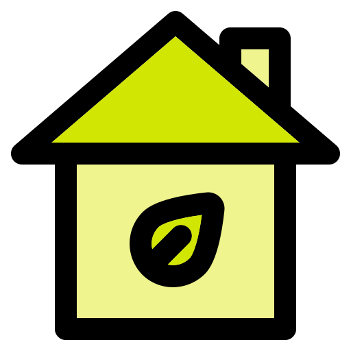 Эко дом Generic Outline Color иконка