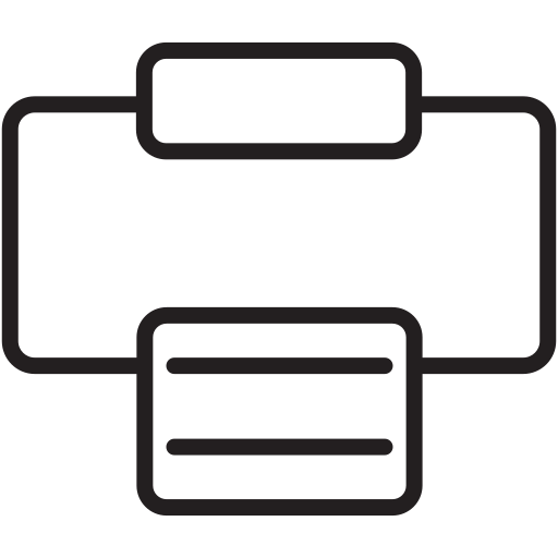 Printer Generic Detailed Outline icon