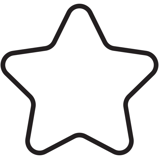 star Generic Detailed Outline icon