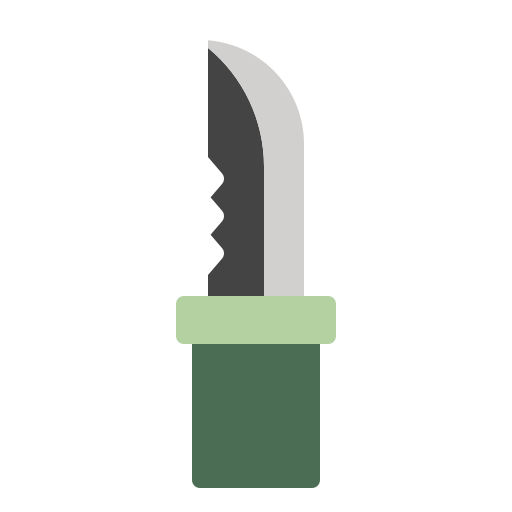 coltello Generic Flat icona