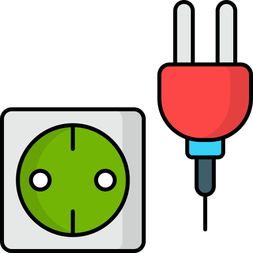Power switch Generic Outline Color icon