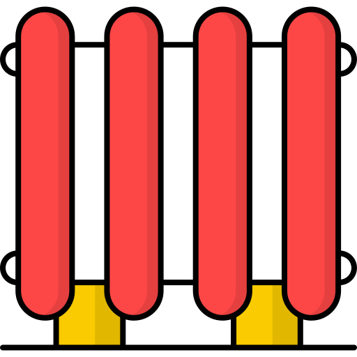 Central heating Generic Outline Color icon