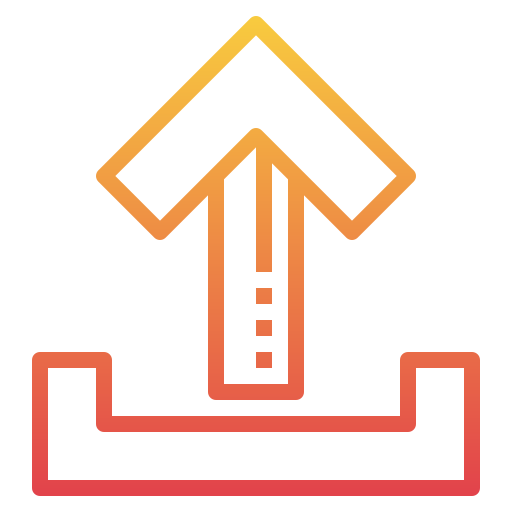 wgrywać Generic Gradient ikona