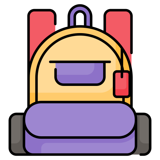 plecak Generic Outline Color ikona