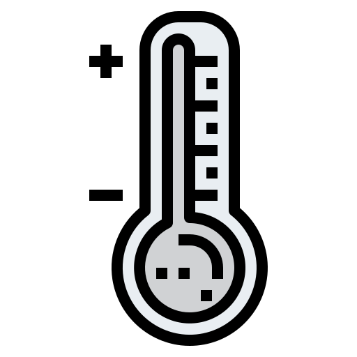 Thermometer Generic Outline Color icon