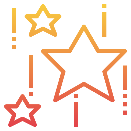 estrella Generic Gradient icono