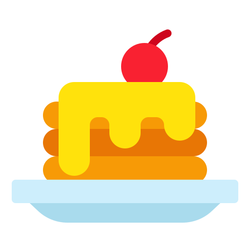 Pancake Andinur Flat icon