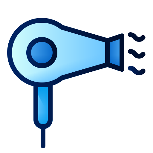 Hair dryer Andinur Lineal Color Gradient icon