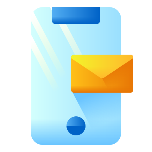 e-mail Andinur Flat Gradient Icône
