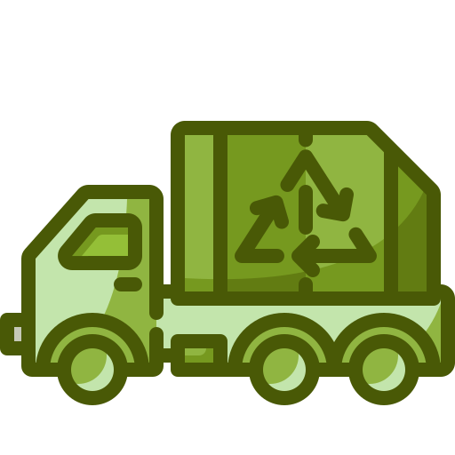 camión de reciclaje Generic Others icono