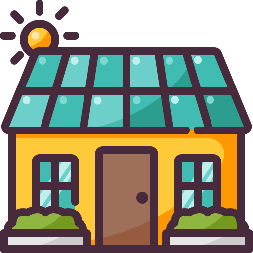 Солнечный дом Generic Outline Color иконка