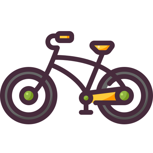 rower Generic Outline Color ikona