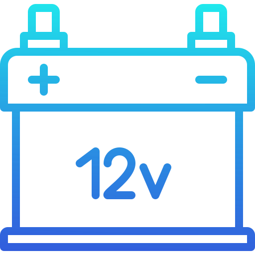 autobatterie Generic Gradient icon