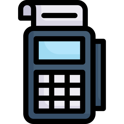pos terminal Generic Outline Color icon