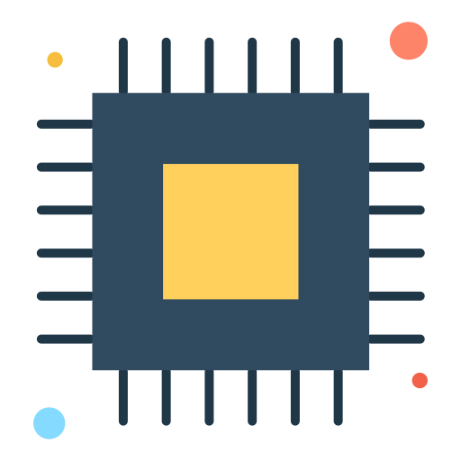 mikrochip Generic Flat icon