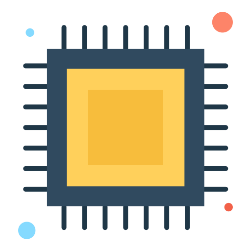 mikrochip Generic Flat icon