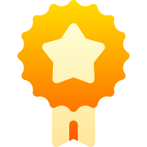 medaille Basic Gradient Gradient icoon