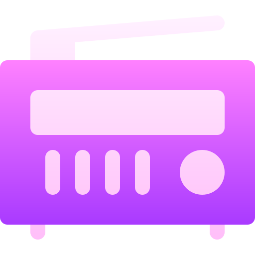 radio Basic Gradient Gradient icona