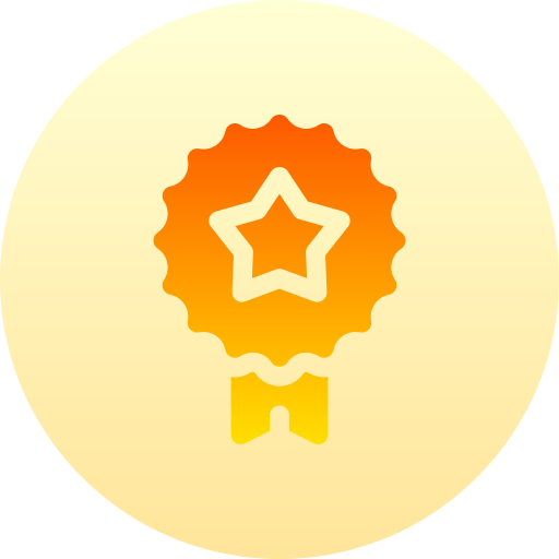 medaille Basic Gradient Circular icon