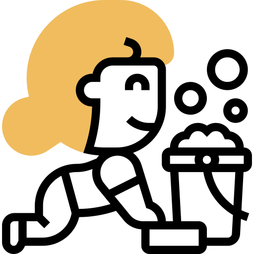 limpieza Meticulous Yellow shadow icono