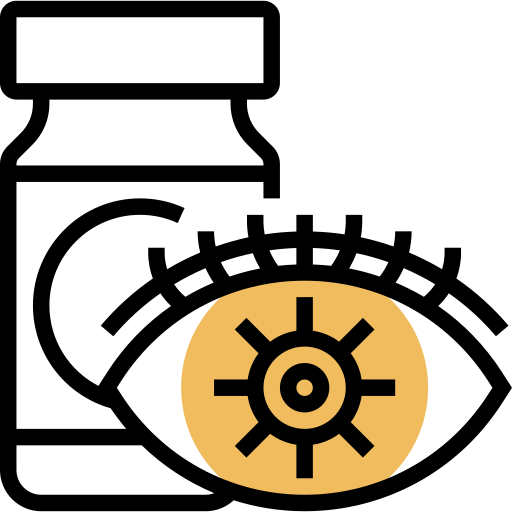 lentes de contacto Meticulous Yellow shadow icono