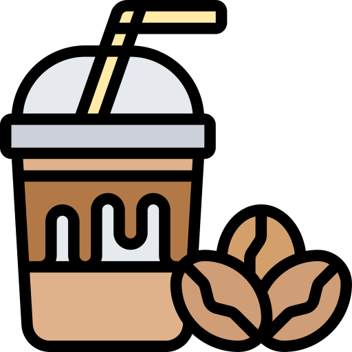 latte macchiato Meticulous Lineal Color icon