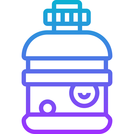 butelka wody Meticulous Gradient ikona