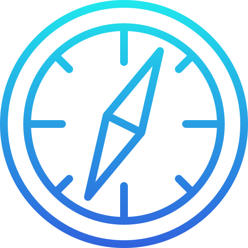 Compass Generic Gradient icon