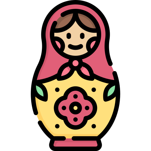 マトリョーシカ人形 Special Lineal color icon