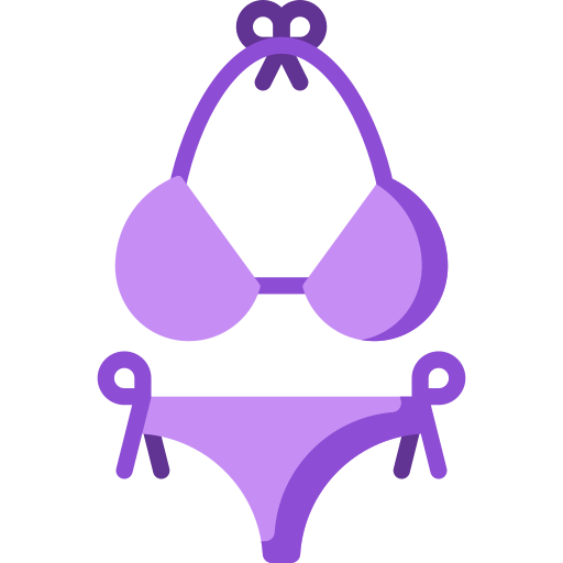 bikini Special Flat icon