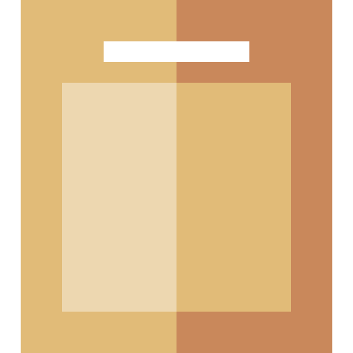 snijplank Basic Straight Flat icoon