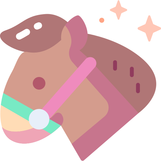 pferd Special Candy Flat icon