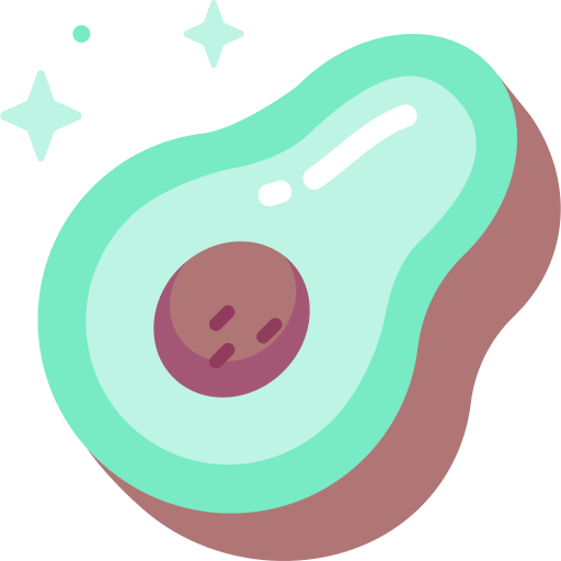 avocado Special Candy Flat icon