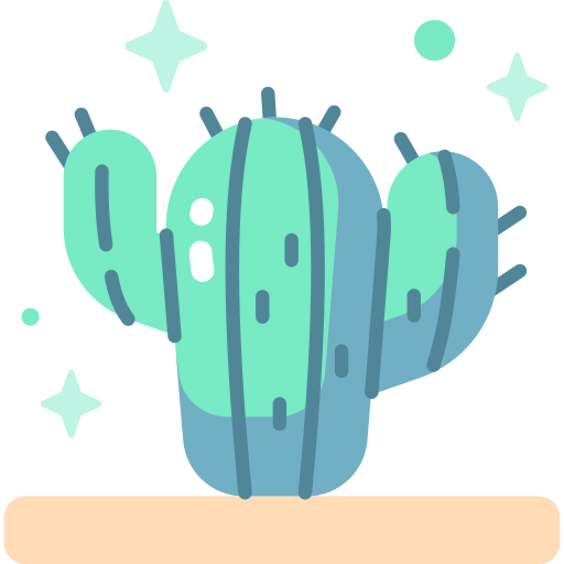 Cactus Special Candy Flat icon