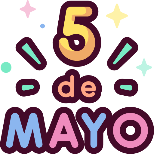 cinco de mayo Special Candy Lineal color icono