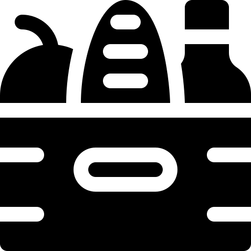 zaopatrzenie Basic Rounded Filled ikona