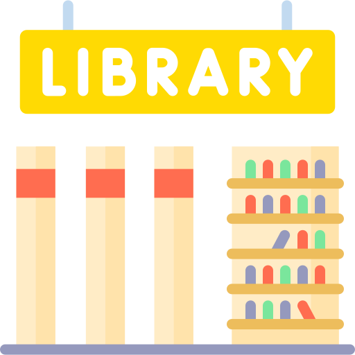 bibliotheek Special Flat icoon