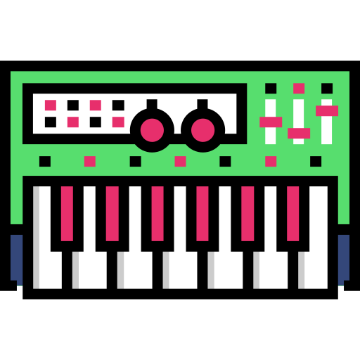 klaviatur Detailed Straight Lineal color icon
