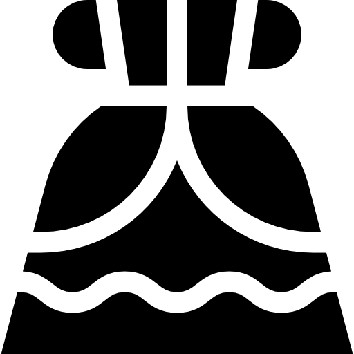 Dress Basic Straight Filled icon