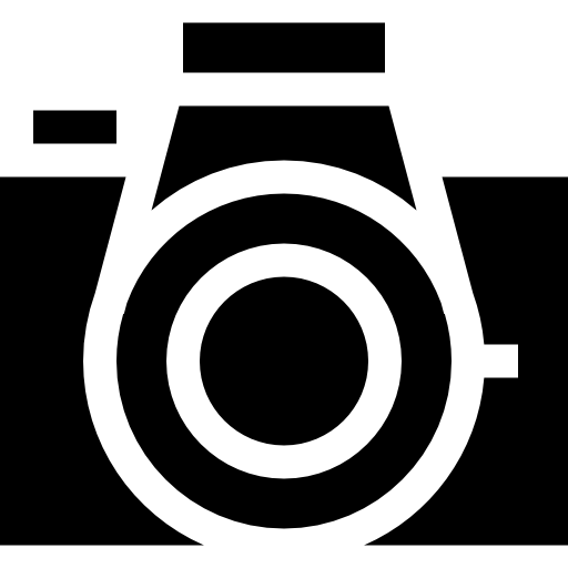 카메라 Basic Straight Filled icon