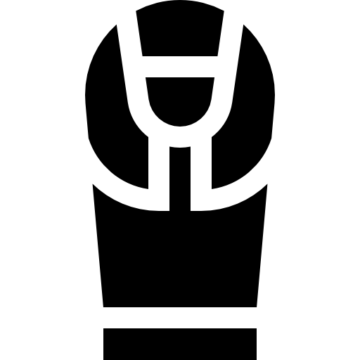 石棺 Basic Straight Filled icon