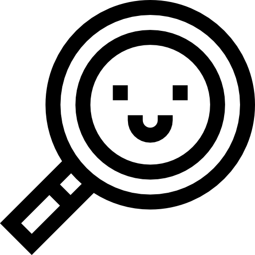 Magnifying glass Basic Straight Lineal icon