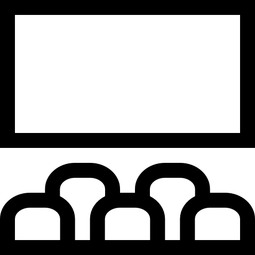 Cinema Basic Straight Lineal icon