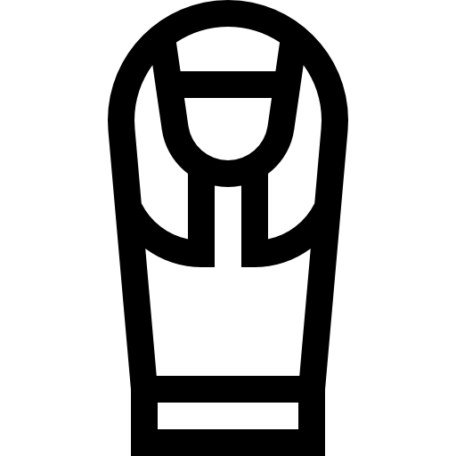 Sarcophagus Basic Straight Lineal icon