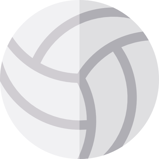 Volleyball Basic Straight Flat icon