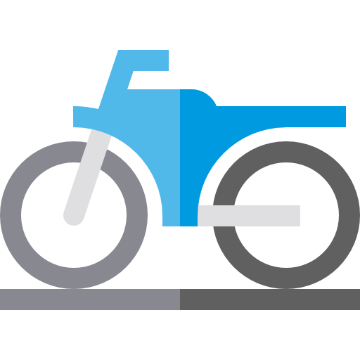 バイク Basic Straight Flat icon